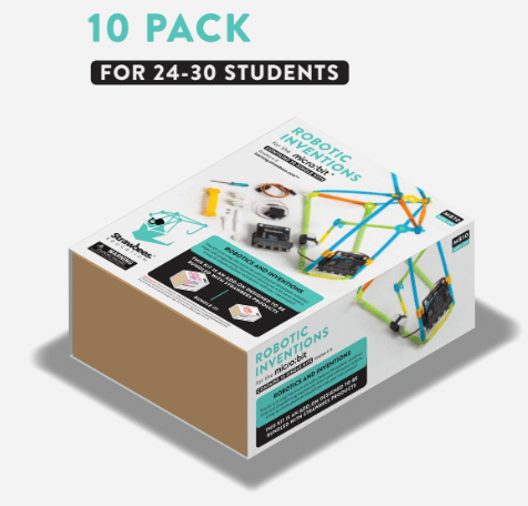 Strawbees ROBOTIC INVENTIONS FOR MICRO:BIT – 10 PACK