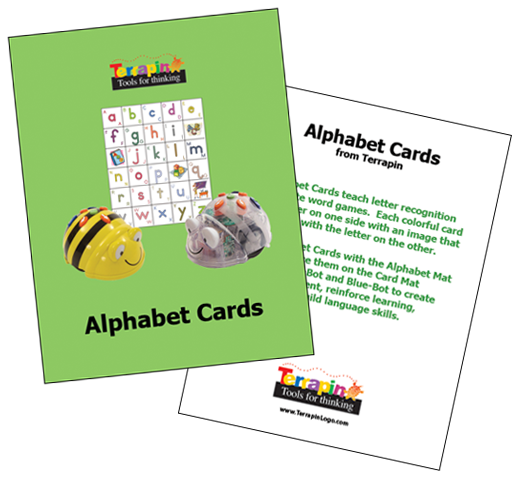 Bee & Blue Bot - Alphabet Cards