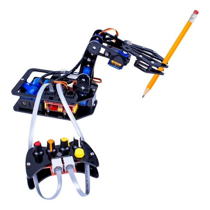 STEAM Robo-Arm Kit for Arduino - Programmable 4-Axis Robot Arm (HamiltonBuhl)  - Classroom 10 Pack