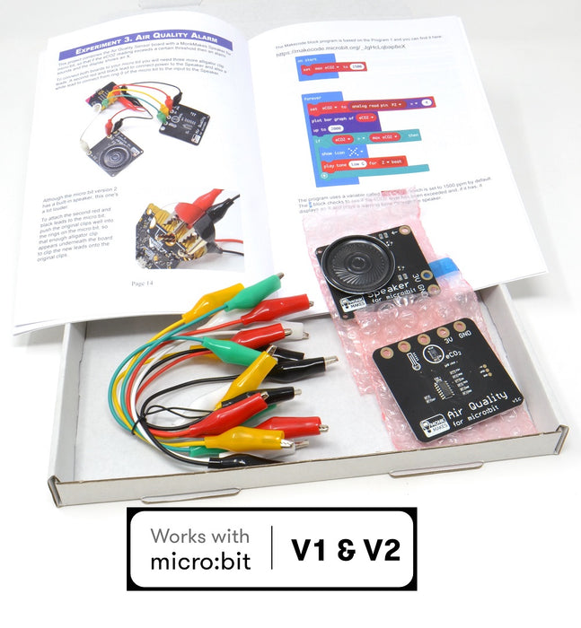MonkMakes Air Quality Kit for micro:bit (for micro:bit)