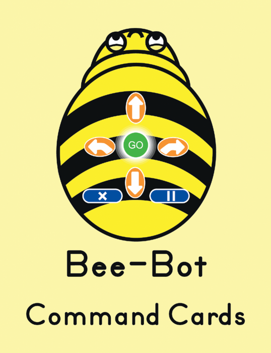 FRENCH! Bee-Bot & Blue-Bot - Command Cards (500 unit minimum purchase)
