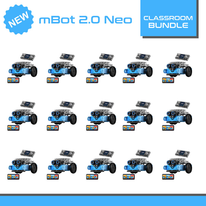 mBot 2.0 (Neo) Class Bundle - 15 mBots (Save $100)