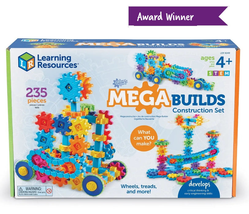Gears! Gears! Gears!® MEGA Builds (250 Pieces)