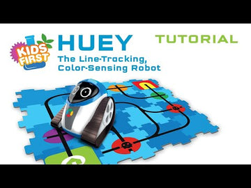 Huey The Line-Tracking, Color-Sensing Robot -