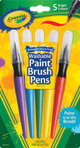 Crayola Paint Brush Pens (5pk)