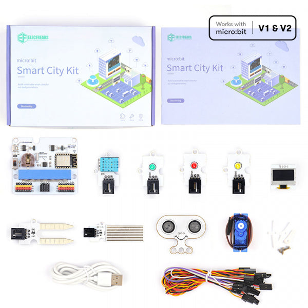 micro:bit Smart City Kit (Without micro:bit board) - ElecFreaks