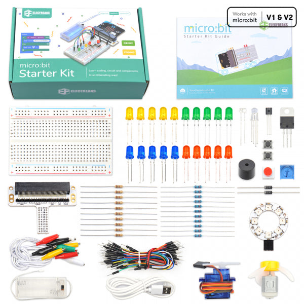 micro:bit Starter Kit (ElecFreaks) - WITHOUT micro:bit